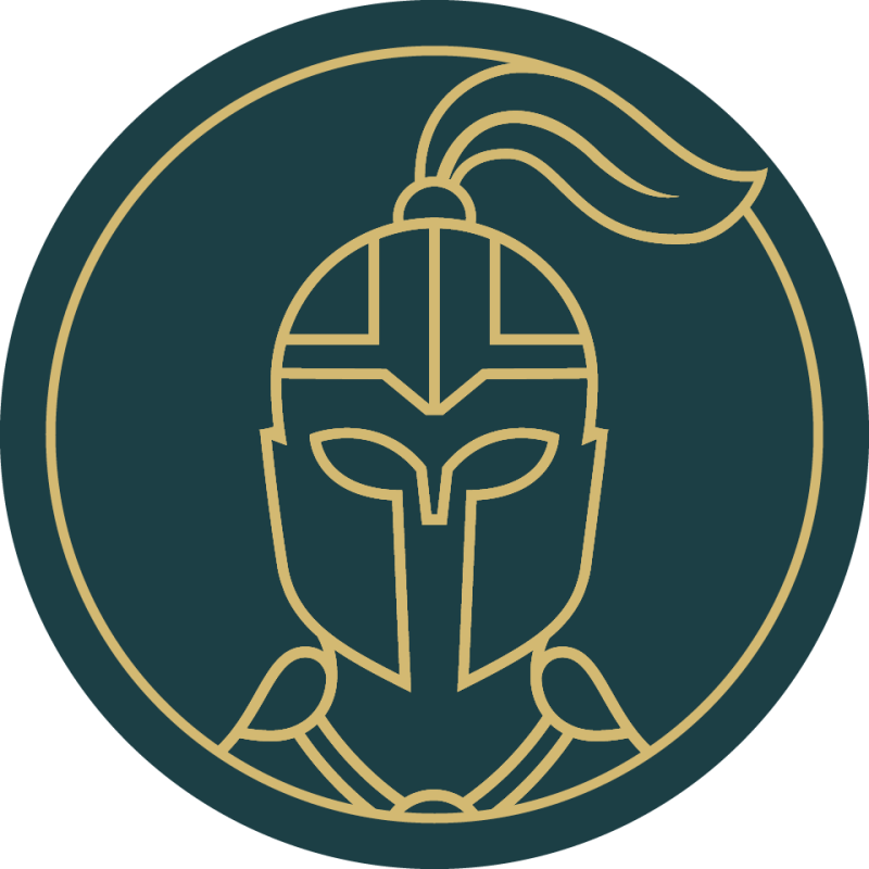 Spartan warrior logo